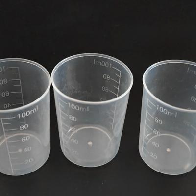 100ml plastic measure cup