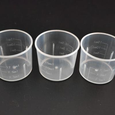 plastic measure cup 15ml